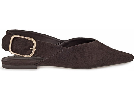 Γυναικείο Slingback Σε Χρώμα Καφέ Καστόρι KALISTA PD2849 66701 DI MORO