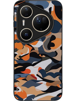 Sonique Camouflage Army Series Back Cover Orange (Huawei Pura 80 Ultra)