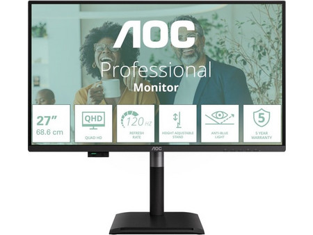 AOC Q27P4CV IPS HDR Monitor 27" 2560x1440 QHD 120Hz 4ms