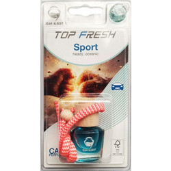 Top Fresh Sport Κρεμαστό Αρωματικό Αυτοκινήτου 4.5ml
