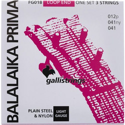 Galli FG018 Σετ Χορδές Μπαλαλάικα Nylon, Steel