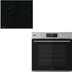 Whirlpool Φούρνος Ηλεκτρικός Άνω Πάγκου 71lt 59.5cm OMSK58HU1SX με Κεραμικές Εστίες AKT8601/IX