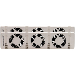 Αξεσουάρ για Καμπίνες Δικτύου Realpower heater fan HL-2,2er Set with 3 fans