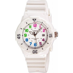Casio Γυναικείο Ρολόι με Λευκό Λουράκι LRW-200H-7B