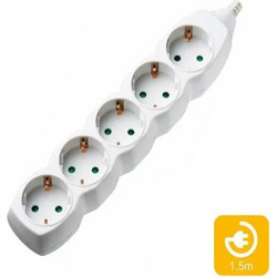 Πολύπριζα 5θ χωρίς Διακόπτη 1,5M,3g1,5 COM