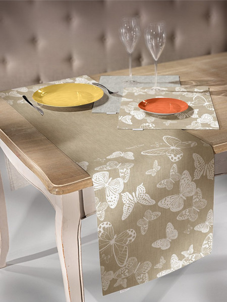 Πασχαλινή Τραβέρσα Easter 22 Natural 40x160 Saint Clair 100% Polyester