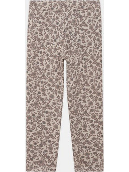 Παιδικό Παντελόνι Κολάν για Κορίτσια Floral Comfort ΕΚΡΟΥ