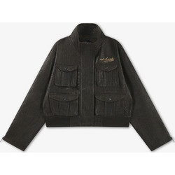 Ed Hardy Americana Cargo Washed Γυναικείο Μπουφάν Καφέ ED6063