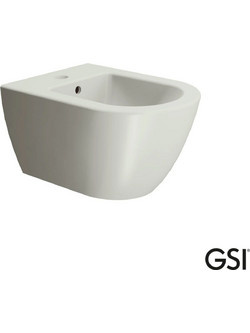 Κρεμαστό μπιντέ GSI Pura 50 cm - Cenere