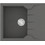 Sanitec Ultra Granite 812 Επικαθήμενος Νεροχύτης Γρανίτη Αντιστρεφόμενος Ματ Pietra 60x50cm