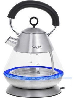 Adler AD 1282 Γυάλινος Βραστήρας 1.5lt 2200W
