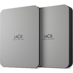 LaCie Mobile Drive Moon 2022 1TB Εξωτερικός Σκληρός Δίσκος HDD 2.5" USB-C Silver