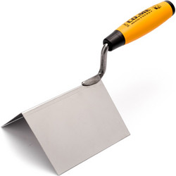 COME Μυστρί εξωτερικής γωνίας inox 80x60mm 324EX080