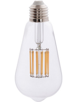 ΛΑΜΠΤΗΡΑΣ HM4189.01 LED FILAMENT 12W E27 2700K ΔΙΑΦΑΝΟΣ