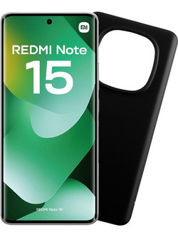 Volte-Tel Silicon TPU Camera Guard Back Cover Black (Xiaomi Redmi Note 15 4G/5G / Poco M8 5G 6.77in)