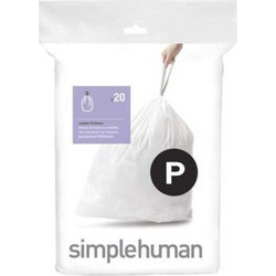 Simplehuman code P custom fit liners, 20 pack (CW0175)