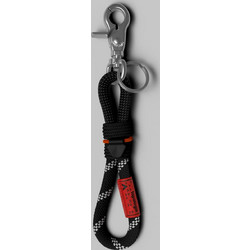 Topologie 8mm Holder Reflective Lat μαύρο μπρελόκ