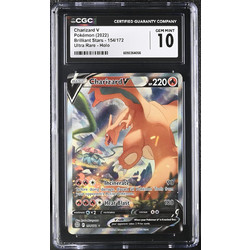 Charizard V - Brilliant Stars - 154 - CGC 10