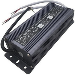EUROLAMP ΤΡΟΦΟΔΟΤΙΚΟ ΜΕΤΑΛΛΙΚΟ 12V DC 100W IP67 PLUS