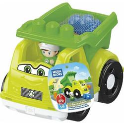 Fisher Price Mega Bloks: Block Buddies - Raphy Recycling Truck (HBP13)