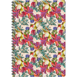 Τετράδιο Σπιράλ 17X25 Exotic Bloom 80 Φύλλα