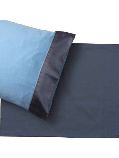 Σετ Κουβερτώριο Υπέρδιπλο 220x240 Grand 3 Blue-Dark Grey