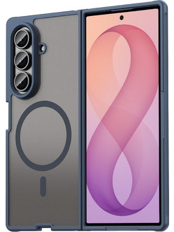 Techsuit HaloFrost II MagSafe Back Cover Navy Blue (Samsung Galaxy Z Fold8 Ultra)