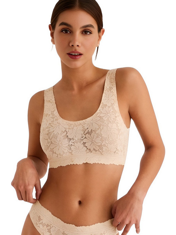 Selmark One Lace Σουτιέν Μπουστάκι Μαύρο