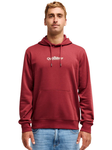 Quiksilver Fineline Ανδρικό Φούτερ Κόκκινο EQYFT05242-RRE0