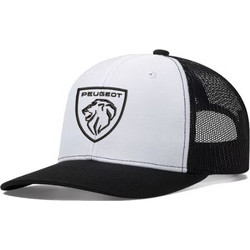 Takeposition Ανδρικό Καπέλο Jockey με Δίχτυ Snapback Υφασμάτινο Λευκό 911-0015-9011