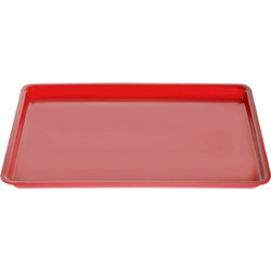 Σετ 12 τεμ. - Δίσκος παρ/μος 40,5x29,5cm Κόκκινος - SKU -407203