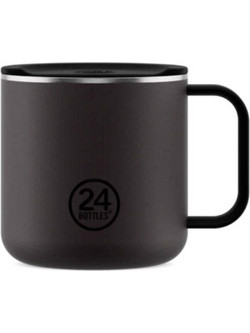 24Bottles Casa Mug Ανοξείδωτη Κούπα Θερμός 0.34lt (Tuxedo Black)