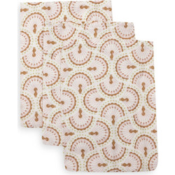 Jollein Washcloth Muslin 15x20cm - Soft Plumes - 3 Pack 536-848-68200