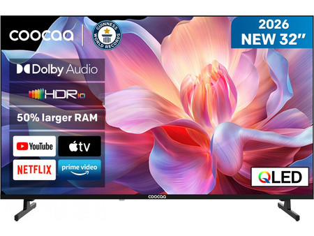 coocaa 32CTQH38Z Smart Τηλεόραση 32" HD Ready QLED HDR (2026)