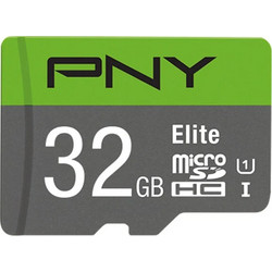 PNY Elite microSDHC 32GB Class 10 U1 UHS-I