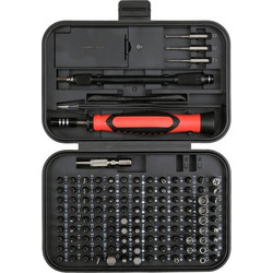 YATO YT-25761 Precision Screwdriver Bit Set, 130 Pieces YT-25761