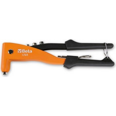 BETA Riveting pliers with 4 interchangeable nozzles
