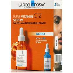 La Roche-Posay Vitamin C10 Serum 30ml + Hyalu B5 Serum 10ml