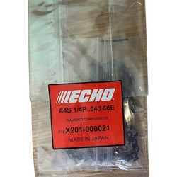 ECHO A4S αλυσίδα αλυσοπρίονου 1/4" .043" 60 οδηγοί 25cm