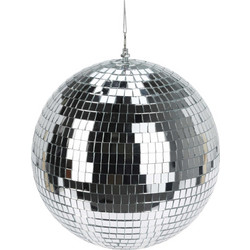 Διακοσμητική Μπάλα Disco Ασημί 30cm 015564