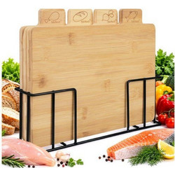 Zortiva Bamboo Chopping Board - 4 Pieces - (19570-0)