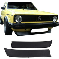 Μπροστινά Spoiler Δεξιά & Αριστερά Για VW Golf I (1) 74-83 Jetta I (1) 79-94 Caddy I (1) 82-92 GTI Look 2 Τεμάχια