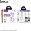 Hoco EQ2 Ακουστικά Bluetooth In Ear Purple