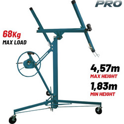 Bormann Pro BTC6100 Ανυψωτικό Γυψοσανίδας, Ύψος 4.57m, Αντοχή 68kg