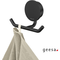 Άγκιστρο Διπλό 4.6cm Opal Geesa Black Matt 7215-400