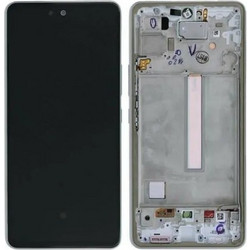 SAMSUNG A53 A536 LCD/DIG WHITE (Service Pack GH82-28024B GH82-28058B)