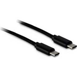 Inter-Tech 88885462 USB-C to USB-C 1m Black