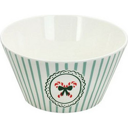 Μπολ 13 εκ. Jolly Lines New Bone China, Πολύχρωμο