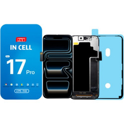 ZY Οθόνη LCD με Μηχανισμό Αφής για iPhone 17 Pro FHD1080p - Μαύρο (Support IC Change)