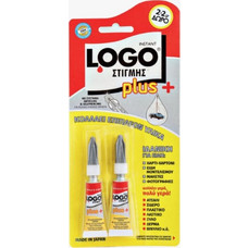 ΚΟΛΑ LOGO ΣΤΙΓΜΗΣ PLUS 2gr+2gr ΔΩΡΟ (65ΑΑ90 )